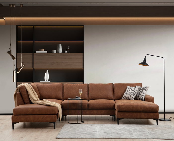 Atelier Del Sofa Porto Corner Camel